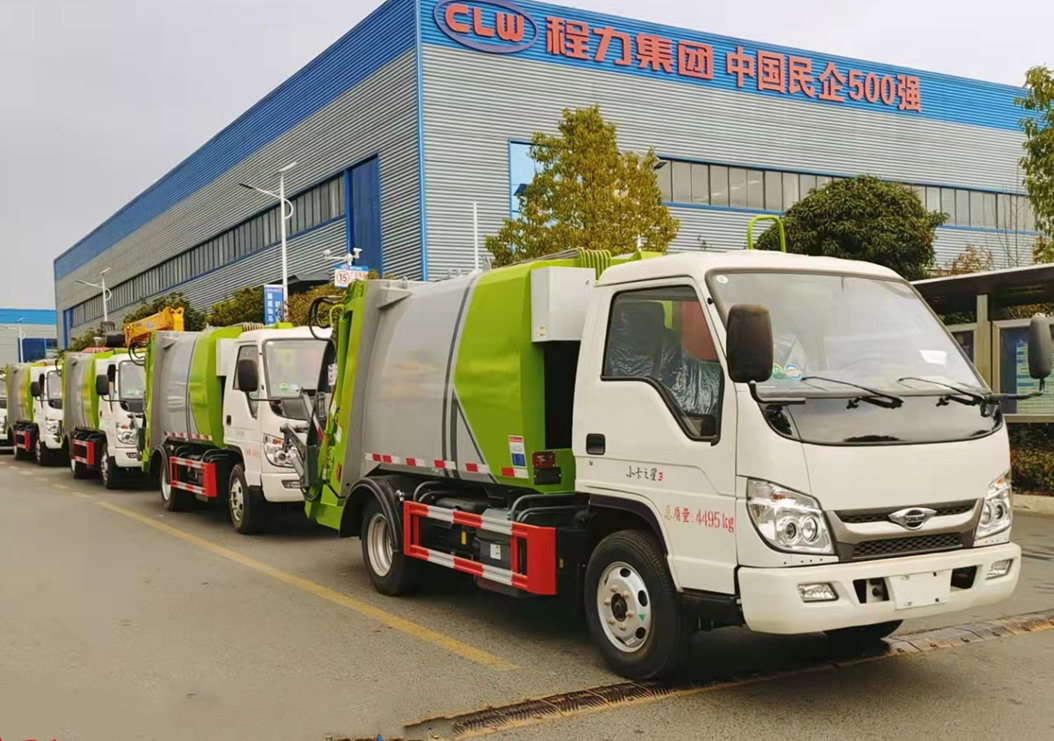 福田时代5方压缩垃圾车