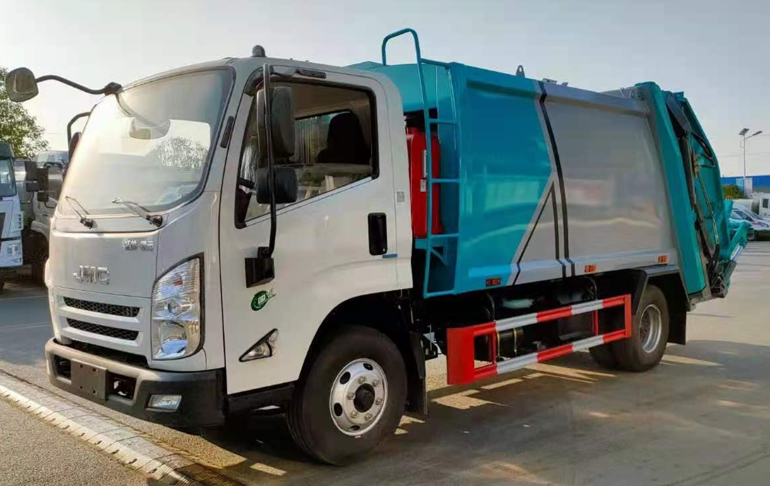 江铃凯运7方压缩垃圾车