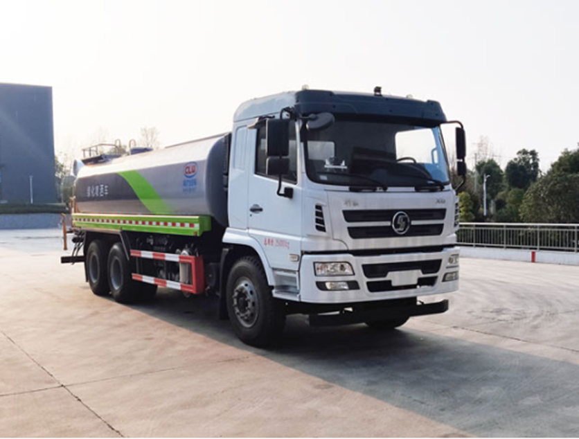 陕汽轩德后双桥18.47方绿化喷洒车